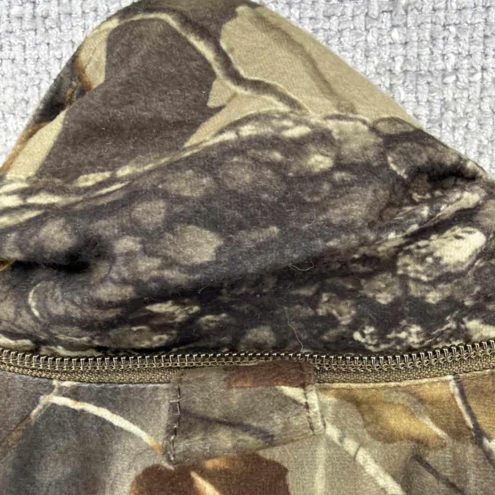 Vintage Remington Realtree Hardwoods Hunting Camo Zip Jacket Mens M 50 in Chest - Picture 8 of 16